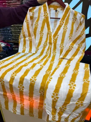 Slub Cotton Printed (2PC)